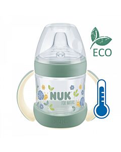  Dojčenská Fľaša Na Učenie For Nature S Kontrolou Teploty 6-18m 150ml