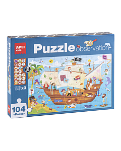  Puzzle Objavujte Pirátsku Loď