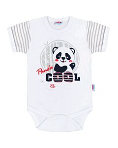  Dojčenské Body S Krátkym Rukávom Panda