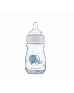  Dojčenská Fľaša Emotion Glass 130ml 0-6m White