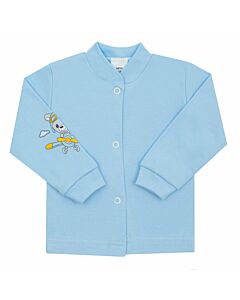  Dojčenský Kabátik Teddy Pilot Modrý