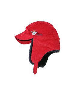  Hrubá čiapka červená