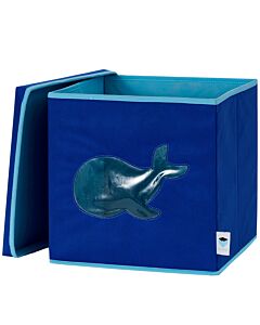 Úložný Box Na Hračky S Krytom A Okienkom Veľryba