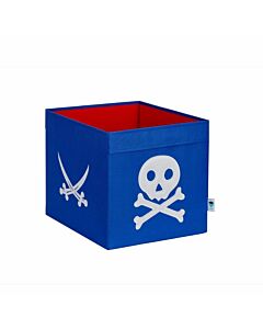  Veľký Úložný Box Piráti Modrý S Bielym Pirátom