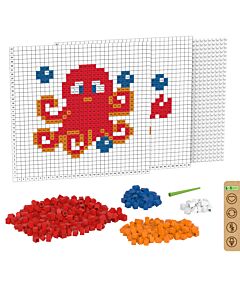  Pixelová Chobotnica A Krab: Stavebnica, 402 Malých Dielikov