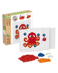 Pixelová Chobotnica A Krab: Stavebnica, 402 Malých Dielikov