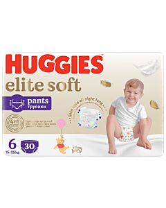  Elite Soft Pants Nohavičky Plienkové Jednorázové 6 (15-25 kg) 30 ks