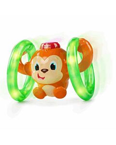  Hračka Svietiaca Hudobná Opička LLB Roll & Glow™ 6-36m