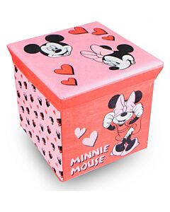  Úložný Box Na Hračky Minnie Ružová S Vekom