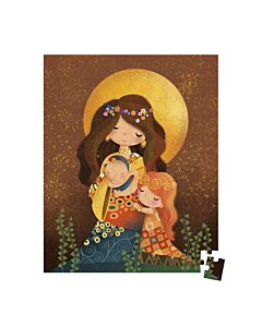  Umelecké Puzzle Pre Deti V Kufríku Klimt 100 Ks