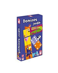 Domino DŽUNGĽA - Spoločenská Hra So Zvieratkami
