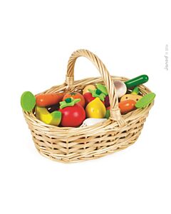  Zelenina A Ovocie V Košíku 24 Ks
