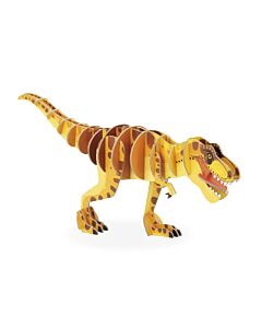  Drevené 3D Puzzle Dinosaurus T-Rex Dino 27 Ks