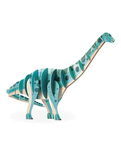  Drevené 3D Puzzle Dinosaurus Diplodocus Dino 42 Ks