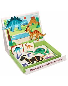  Magnetické Puzzle Dinosaurus 