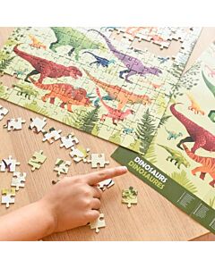  Dinosaury - Puzzle S Plagátom